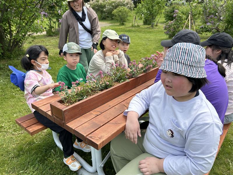 外・お散歩